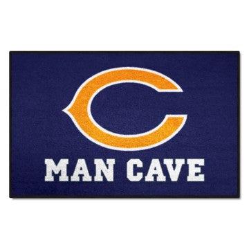 Wholesale-Chicago Bears Man Cave Starter NFL Accent Rug - 19" x 30" SKU: 14281