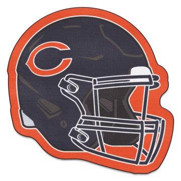 Wholesale-Chicago Bears Mascot Mat - Helmet NFL Accent Rug - Approximately 36" x 36" SKU: 31731