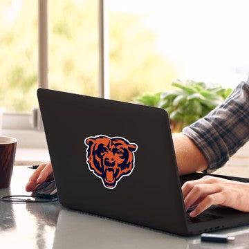Wholesale-Chicago Bears Matte Decal NFL 1 piece - 5” x 6.25” (total) SKU: 61218