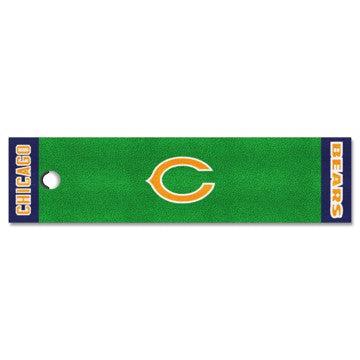 Wholesale-Chicago Bears Putting Green Mat NFL Golf Accessory - 18" x 72" SKU: 9006