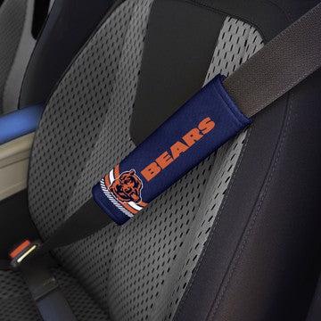 Wholesale-Chicago Bears Rally Seatbelt Pad - Pair NFL Interior Auto Accessory - 2 Pieces SKU: 32089