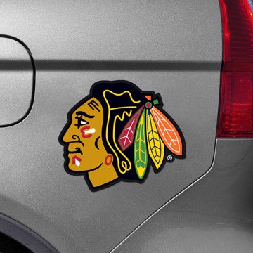 Wholesale-Chicago Blackhawks Large Team Logo Magnet NHL Magnet 10" SKU: 32523