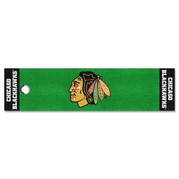 Wholesale-Chicago Blackhawks Putting Green Mat NHL 18" x 72" SKU: 10373