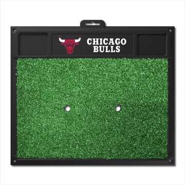 Wholesale-Chicago Bulls Golf Hitting Mat NBA 20" x 17" SKU: 15444