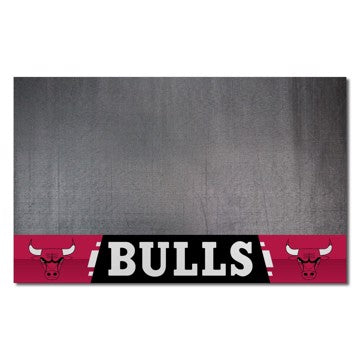 Wholesale-Chicago Bulls Grill Mat NBA Vinyl Mat - 26" x 42" SKU: 14199