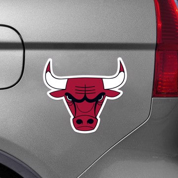 Wholesale-Chicago Bulls Large Team Logo Magnet NBA Magnet 10" (8.8046" x 9.2077") SKU: 32520