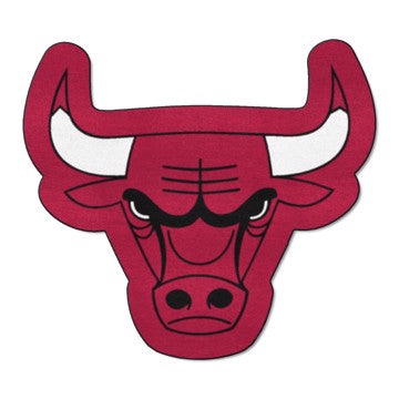 Wholesale-Chicago Bulls Mascot Mat NBA Accent Rug - Approximately 36" x 32.6" SKU: 21334