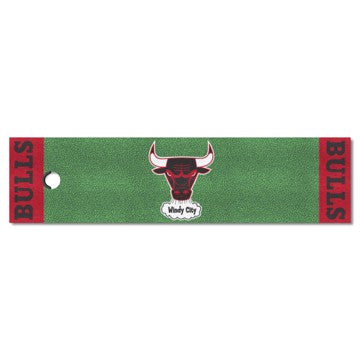 Wholesale-Chicago Bulls Putting Green Mat - Retro Collection NBA 18" x 72" SKU: 35252