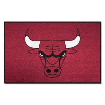 Wholesale-Chicago Bulls Starter Mat NBA Accent Rug - 19" x 30" SKU: 11902