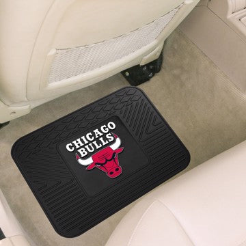 Wholesale-Chicago Bulls Utility Mat NBA Back Seat Car Floor Mats - 1 Piece - 14" x 17" SKU: 10026