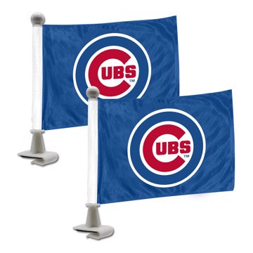 Wholesale-Chicago Cubs Ambassador Flags MLB Mini Suto Flags - 2 Piece - 4" x 6" SKU: 61841