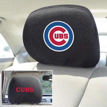 Wholesale-Chicago Cubs Headrest Cover MLB Universal Fit - 10" x 13" SKU: 12532