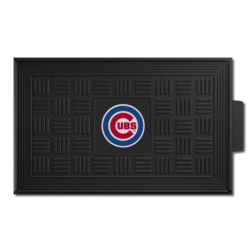 Wholesale-Chicago Cubs Medallion Door Mat MLB Outdoor Door Mat - 19.5" x 31" SKU: 11293