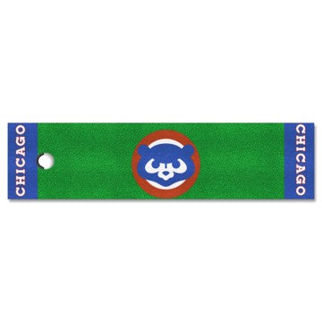 Wholesale-Chicago Cubs Putting Green Mat - Retro Collection MLB 18" x 72" SKU: 2200