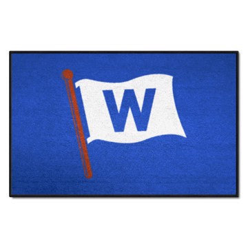 Wholesale-Chicago Cubs Starter Mat MLB Accent Rug - 19" x 30" SKU: 21898