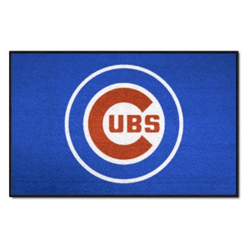 Wholesale-Chicago Cubs Starter Mat MLB Accent Rug - 19" x 30" SKU: 6468