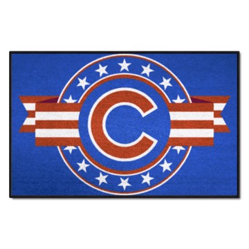 Wholesale-Chicago Cubs Starter Mat - MLB Patriotic MLB Accent Rug - 19" x 30" SKU: 18532