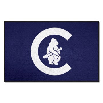 Wholesale-Chicago Cubs Starter Mat - Retro Collection MLB Accent Rug - 19" x 30" SKU: 1772