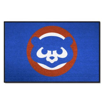 Wholesale-Chicago Cubs Starter Mat - Retro Collection MLB Accent Rug - 19" x 30" SKU: 2204