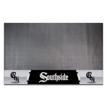 Wholesale-Chicago White Sox Grill Mat MLB Vinyl Mat - 26" x 42" SKU: 37432