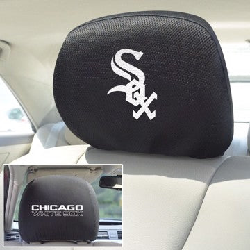 Wholesale-Chicago White Sox Headrest Cover MLB Universal Fit - 10" x 13" SKU: 12533