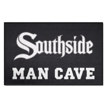 Wholesale-Chicago White Sox Man Cave Starter MLB Accent Rug - 19" x 30" SKU: 37435