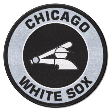 Wholesale-Chicago White Sox Roundel Mat MLB Accent Rug - Round - 27" diameter SKU: 32472