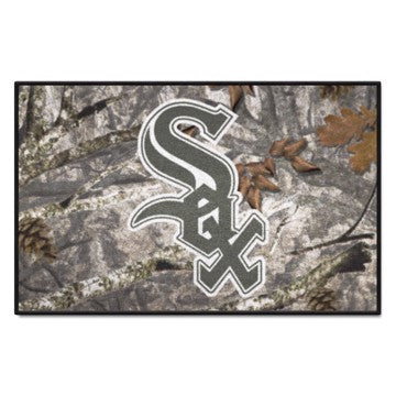 Wholesale-Chicago White Sox Starter Mat - Camo MLB Accent Rug - 19" x 30" SKU: 34922