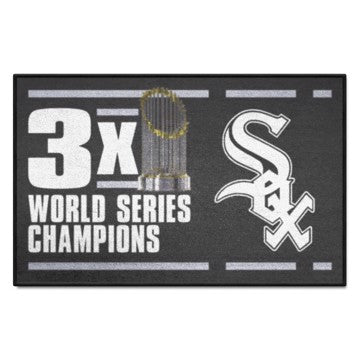Wholesale-Chicago White Sox Starter Mat - Dynasty MLB Accent Rug - 19" x 30" SKU: 36035