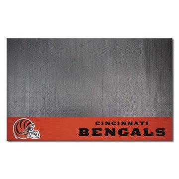 Wholesale-Cincinnati Bengals Grill Mat NFL Vinyl Mat - 26" x 42" SKU: 12180