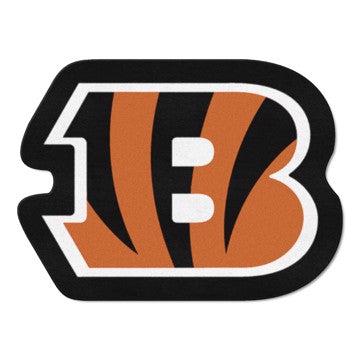 Wholesale-Cincinnati Bengals Mascot Mat NFL Accent Rug - Approximately 36" x 36" SKU: 20965