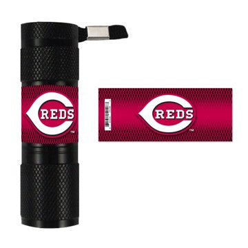 Wholesale-Cincinnati Reds Flashlight MLB 1.1" H x 0.3" W x 3.4" L SKU: 62265