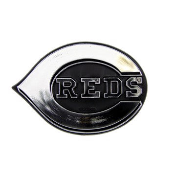 Wholesale-Cincinnati Reds Molded Chrome Emblem MLB Plastic Auto Accessory SKU: 60216