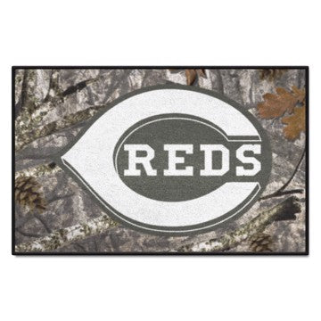 Wholesale-Cincinnati Reds Starter Mat - Camo MLB Accent Rug - 19" x 30" SKU: 34924