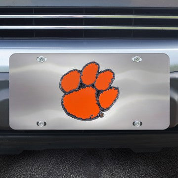 Wholesale-Clemson Diecast License Plate Clemson University - 12"x6" - 12"x6" SKU: 24529