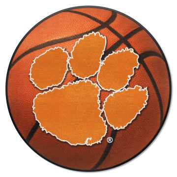 Wholesale-Clemson Tigers Basketball Mat 27" diameter SKU: 3724