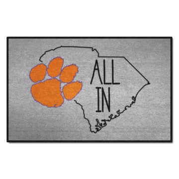 Wholesale-Clemson Tigers Southern Style Starter Mat 19"x30" SKU: 21092