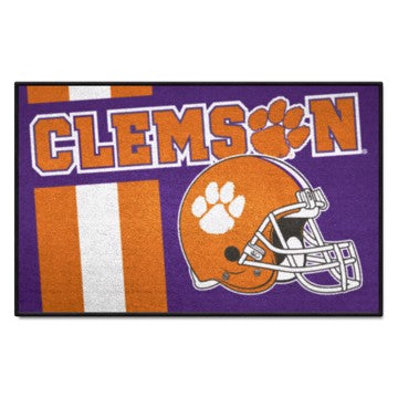 Wholesale-Clemson Tigers Starter Mat - Uniform NCAA Accent Rug - 19" x 30" SKU: 36844