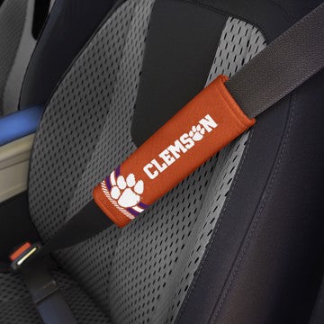 Wholesale-Clemson University Rally Seatbelt Pad - Pair Clemson Tigers Team Color Rally Seatbelt Pad - 2 Pieces SKU: 32123