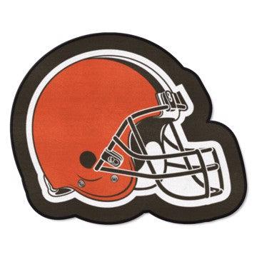 Wholesale-Cleveland Browns Mascot Mat NFL Accent Rug - Approximately 36" x 36" SKU: 20966