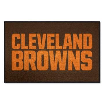 Wholesale-Cleveland Browns Starter Mat NFL Accent Rug - 19" x 30" SKU: 28731