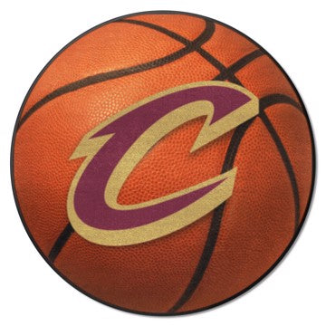 Wholesale-Cleveland Cavaliers Basketball Mat NBA Accent Rug - Round - 27" diameter SKU: 10217