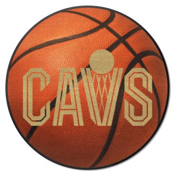 Wholesale-Cleveland Cavaliers Basketball Mat NBA Accent Rug - Round - 27" diameter SKU: 36914