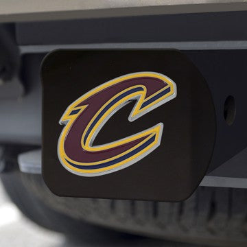 Wholesale-Cleveland Cavaliers Hitch Cover NBA Color Emblem on Black Hitch - 3.4" x 4" SKU: 22724
