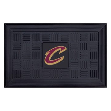 Wholesale-Cleveland Cavaliers Medallion Door Mat NBA Outdoor Door Mat - 19.5" x 31" SKU: 11405