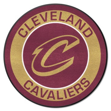 Wholesale-Cleveland Cavaliers Roundel Mat NBA Accent Rug - Round - 27" diameter SKU: 18831