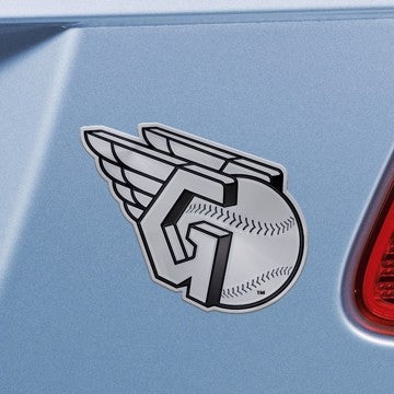 Wholesale-Cleveland Guardians Molded Chrome Emblem MLB Plastic Auto Accessory SKU: 60217