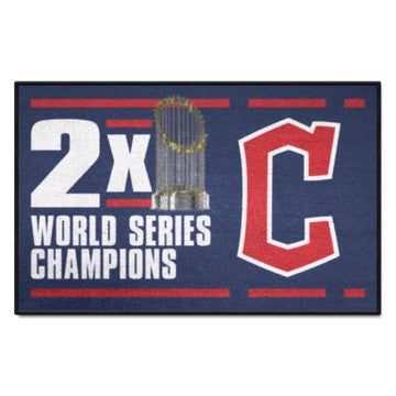 Wholesale-Cleveland Guardians Starter Mat - Dynasty MLB Accent Rug - 19" x 30" SKU: 36045