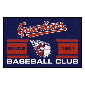 Wholesale-Cleveland Guardians Starter Mat - Uniform MLB Accent Rug - 19" x 30" SKU: 18466