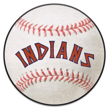 Wholesale-Cleveland Indians Baseball Mat - Retro Collection 27" diameter SKU: 2038